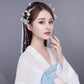 Hanfu Headdress Ancient Style Tassel Streamer Hair Crown Jewelry