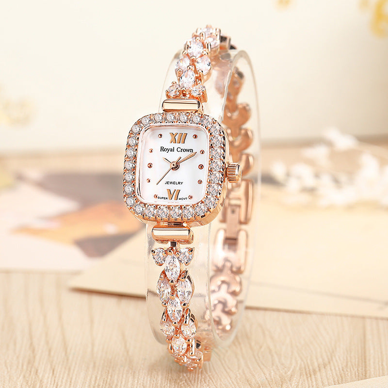 Watch Bracelet Quartz Full Star Diamond Women's Watch