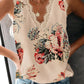 Lace Detail V-Neck Tank