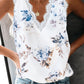 Lace Detail V-Neck Tank