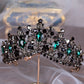 Baroque vintage upscale bridal crown bridal jewelry