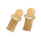 Durian Jewelry Exaggerated European and American Alloy Tassel Earrings