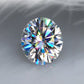 Moissanite Ring 925 Silver Ring Colored Moissanite Jewelry