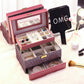 Organizing Box Flannel Storage Jewelry Box Jewelry Tray