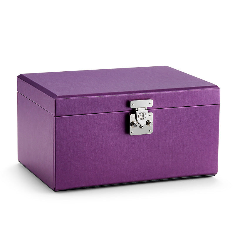 European Style Korean Jewelry Large Capacity Jewelry Storage Box