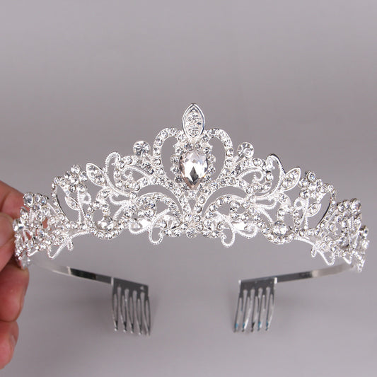 Crown New Rhinestone Headband Hair Accessories Wedding Jewelry Wedding Accessories