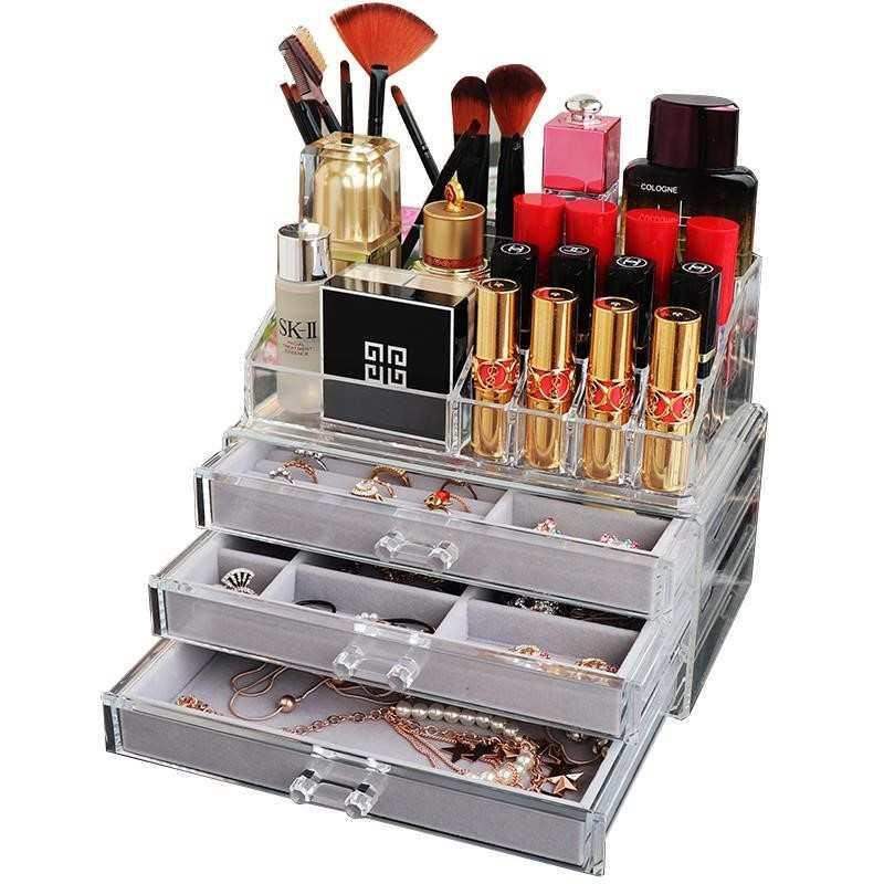 Accessory storage box acrylic jewelry box jewelry earrings