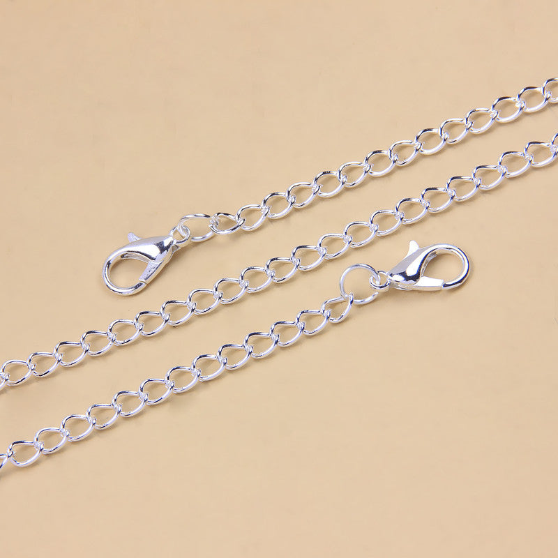 Love Rhinestone Anklet, Exotic All-Match Jewelry, Full Of Diamond Heart-Shaped Anklet