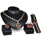 European And American Simple Wedding Party Alloy Rhinestone Jewelry Necklace