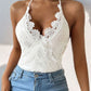 Perfee Halter Neck Lace Bodysuit