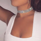 Fashion Women Full Crystal Rhinestone Choker Necklace Wedding Jewelry Chokers Necklaces For Women