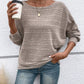 Full Size Round Neck Long Sleeve Top