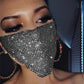 Explosive metal flash jewelry mask