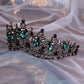 Baroque vintage upscale bridal crown bridal jewelry