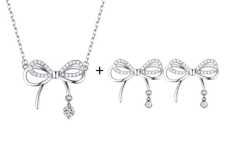 Silver Jewelry Smart Butterfly Dream Necklace Female Niche