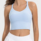 Millennia Crisscross Round Neck Active Tank