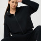 Millennia Zip Up Dropped Shouder Active Hooded