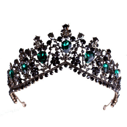 Baroque vintage upscale bridal crown bridal jewelry