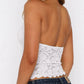 Lace Backless Halter Neck Cami