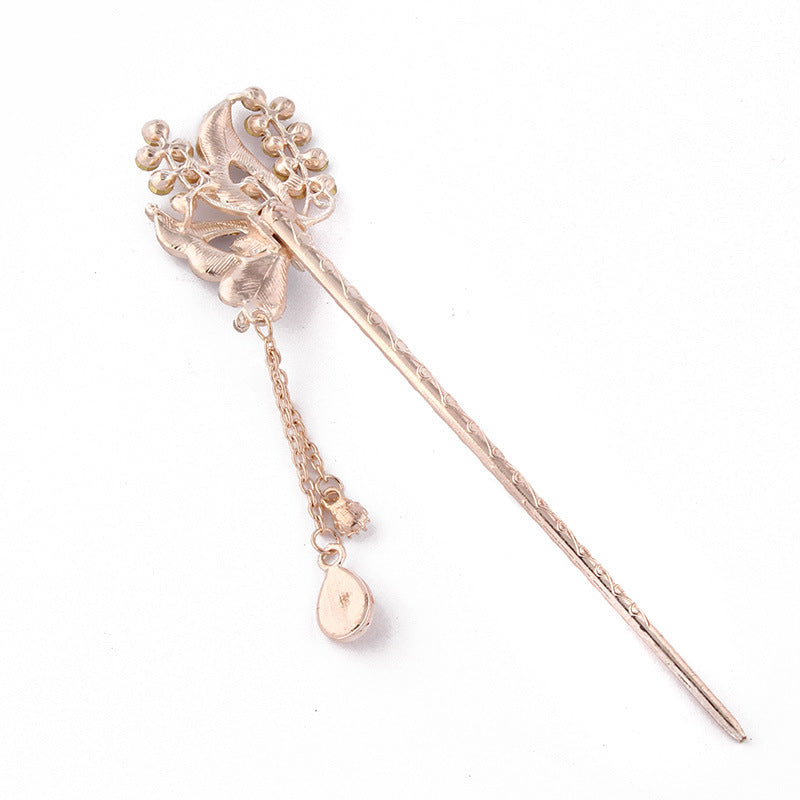 Women's hairpin glass head jewelry fashion