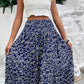 Perfee Ditsy Floral Slit High Waist Skirt