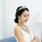 European And American Rhinestone Big Crystal Bridal Sleeve Chain, Bridal Jewelry Set, Wedding Dress Accessories