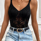 Perfee Tied Open Back Sleeveless Bodysuit