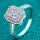 1 Carat Moissanite 925 Sterling Silver Ring