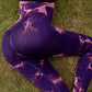 Tie-Dye High Waist Active Leggings