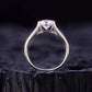 1.5 Carat Moissanite 925 Sterling Silver Ring