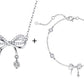 Silver Jewelry Smart Butterfly Dream Necklace Female Niche