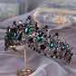 Baroque vintage upscale bridal crown bridal jewelry