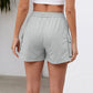 Drawstring Elastic Waist Shorts with Pockets