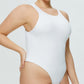 Full Size Round Neck Wide Strap Bodysuit