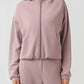 Millennia Zip Up Dropped Shouder Active Hooded