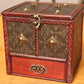 Chinese Vintage Wooden Jewelry Storage Box