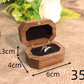 Retro Black Walnut Wooden Jewelry Box Jewelry Storage Box