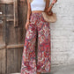 Printed Wide Leg Pants