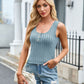 Scoop Neck Wide Strap Tank