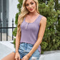 Scoop Neck Wide Strap Tank