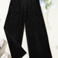 Drawstring Wide Leg Active Pants