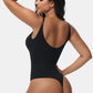 Spaghetti Strap Tummy Control Bodysuit