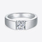 925 Sterling Silver I Carat Moissanite Ring