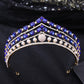 Rhinestone Baroque Set Zircon Alloy Bridal Crown Jewelry