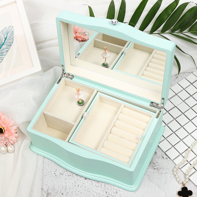 Fashion Simple Wooden Jewelry Storage Box