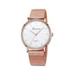 Fashion Casual Watches Womens Men GENEVA Womens Classic Quartz Stainless Steel Wrist Watch Bracelet Watches