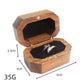 Retro Black Walnut Wooden Jewelry Box Jewelry Storage Box