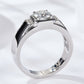 From The Heart 1 Carat Moissanite Ring