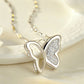 Butterfly Jeweled Pendant Dance Butterfly Necklace Jewelry