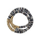 Triple Multi Ring Bead Stretchable Bracelets